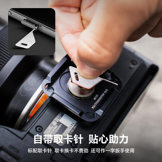 PGYTECH存储卡盒蒲公英sd卡收纳盒CFA卡盒/CFB/XQD/Nano SIM内存卡盒防震防摔保护盒相机配件 商品图5