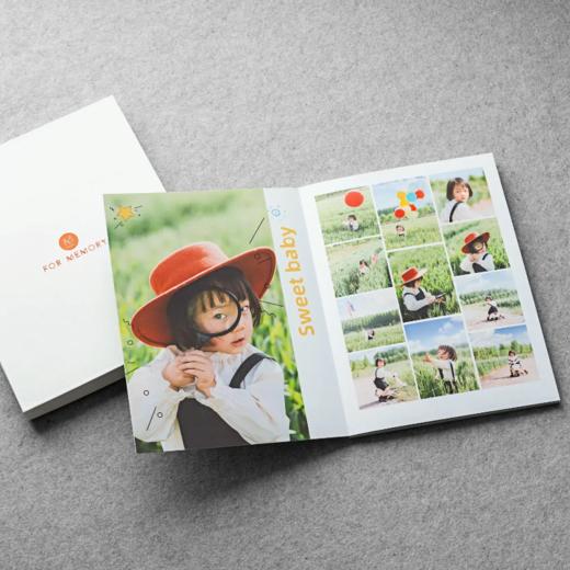 【米莫专场】米莫软皮好翻书，对裱装订支持跨页全景平摊，1000+版式可选，赠白色礼盒 商品图4