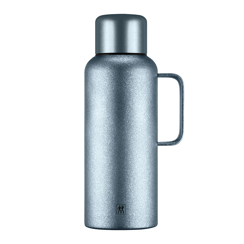 1034865 双立人Thermo Plus真空保温钛壶星河蓝1200ml