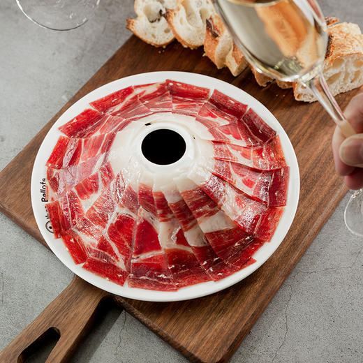 巴玛西班牙进口火腿伊比利亚黑猪后腿发酵即食火腿 商品图2