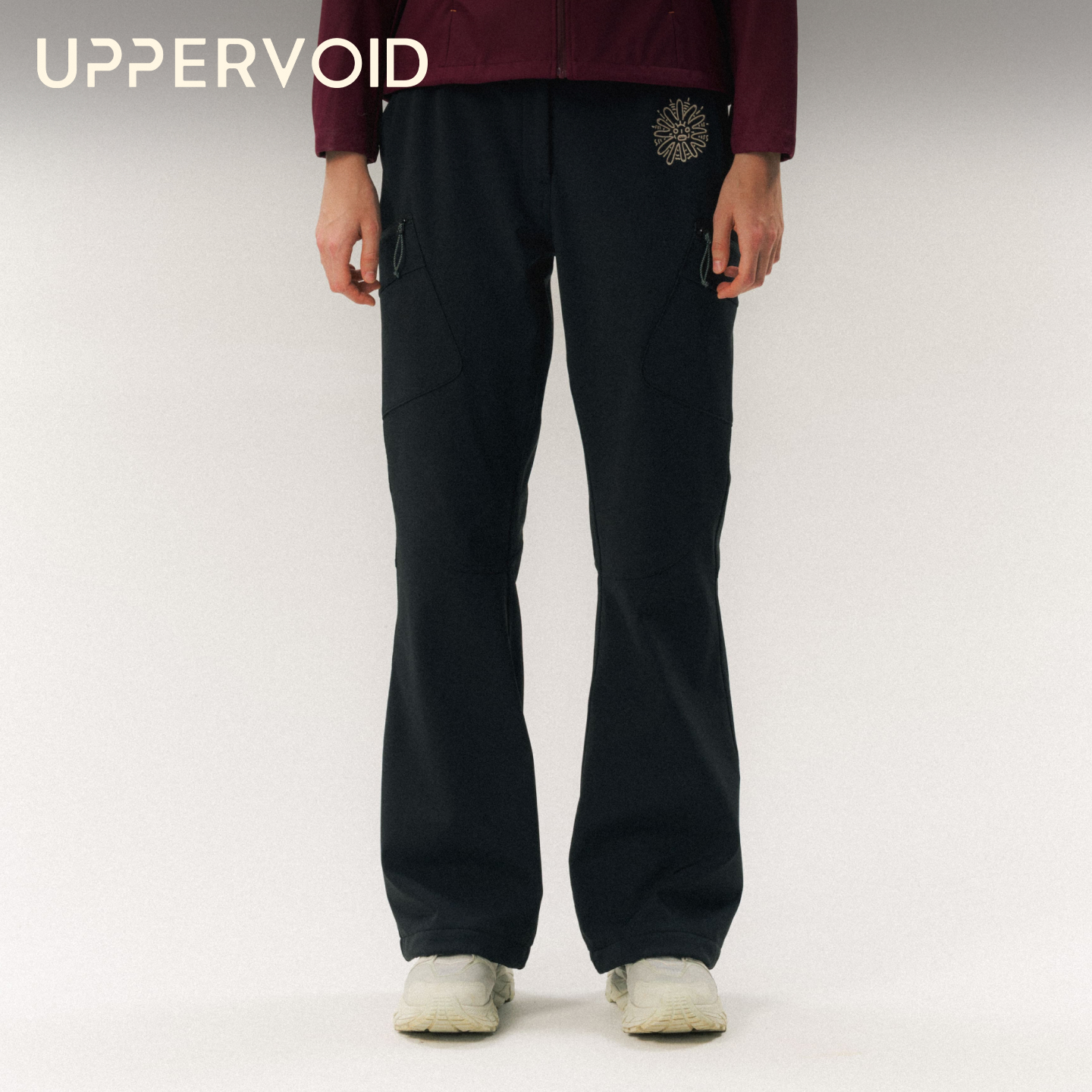 NABROK软壳裤户外运动微喇加绒软壳裤女新款UPPERVOID二普纬度