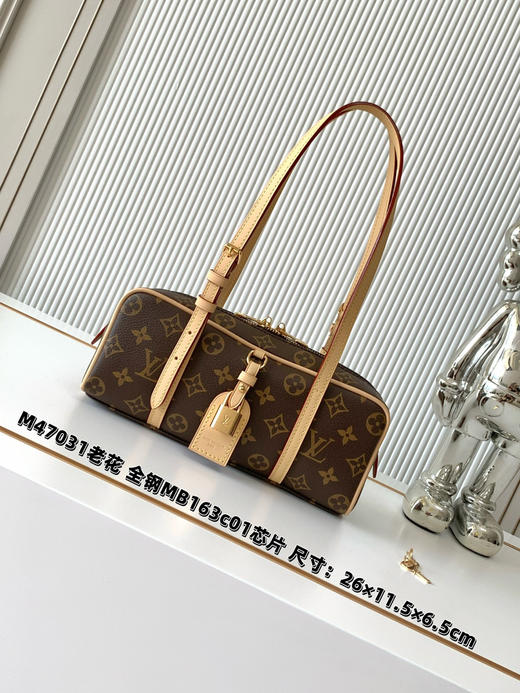 秋冬特惠💰1180 渠道级LV【全钢五金 MB163c01变码芯片】te级LV 全套包装 M47031老花 路易威登回溯1980年代Cité手袋的经典设计 商品图0