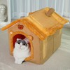 猫狗房子窝 冬天保暖小型犬猫狗暖屋 四季通用可拆洗狗屋 猫窝床宠物用品 商品缩略图5
