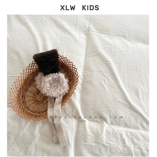 【YW】无忧购韩国新款拼色加厚羊羔毛儿童耳罩秋冬防冻保暖护耳男女宝宝耳捂子（截单后3-5天发货) 商品图7