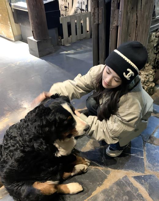 香家冬季新款熊猫帽毛线羊毛针织帽 商品图10