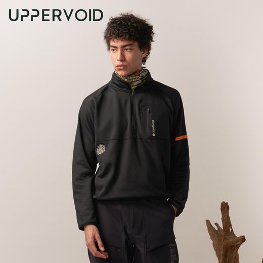 ANCILE单面抓绒衫户外防风保暖运动外套男款UPPERVOID二普纬度 商品图0