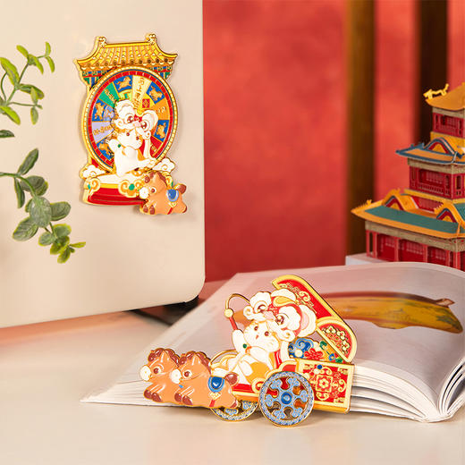 【故宫冰箱贴】宫里过大年马年冰箱贴博物馆文创新年礼物过年春节装饰 商品图11