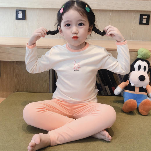 【YW】无忧购儿童可爱卡通秋衣秋裤套装德绒家居服睡衣2388（截单后3-5天发货) 商品图6