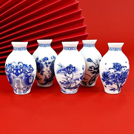 中国风陶瓷青花瓷花瓶冰箱贴 纪念品家居饰品商务送老外礼品磁铁 商品图1