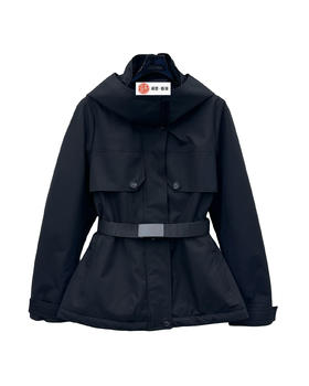 女款防风防水冲锋羽绒外套he010