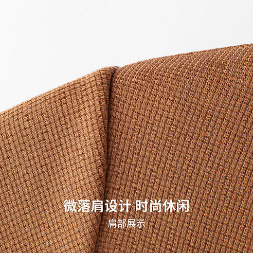 华夫格加绒保暖圆领卫衣 商品图6