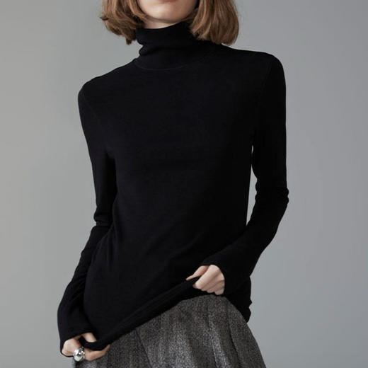 【99元2件】女士高领打底衫秋冬打底衣【FF25837】 商品图2