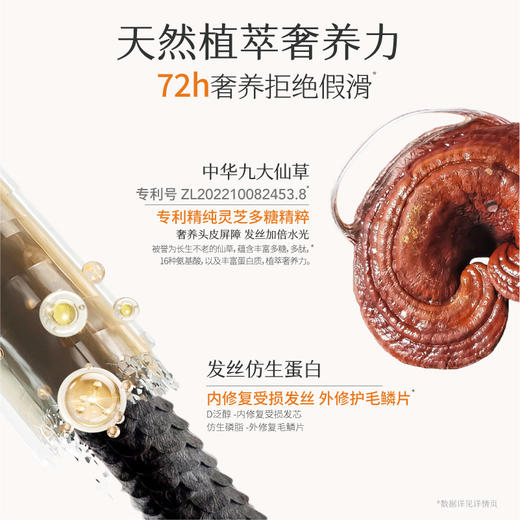 【柔顺修护、适合干性发质】【双旦|年终会员日】半亩花田鲜花花水 花萃修护水光洗发水 柔顺修护 滋养干枯受损发质 商品图6