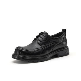 【云粉节】BF楼Bata正装皮鞋男2026春款简约舒适商务正装牛皮单鞋93011AM6  吊牌价1159  活动价799