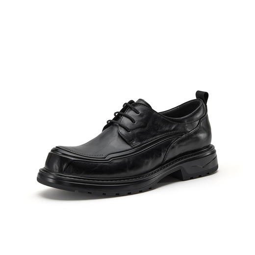 【云粉节】BF楼Bata正装皮鞋男2026春款简约舒适商务正装牛皮单鞋93011AM6  吊牌价1159  活动价799 商品图0