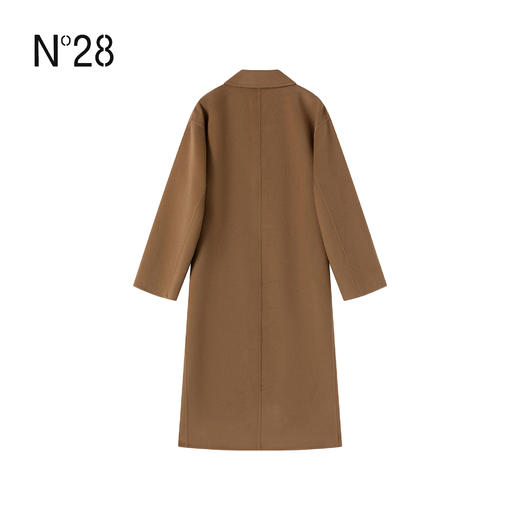N°28  2025秋季新款设计师女装毛呢大衣885591D738  商品图3