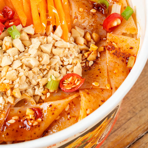 嗨吃家红油面皮（清真）157g*6盒【分仓直发，72小时发货，周末节假日不发货】 商品图5