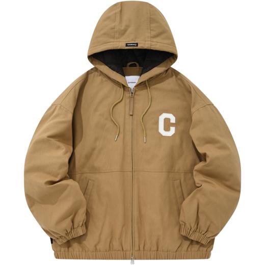 COVERNAT男女同款百搭时尚连帽拉链夹克CO2203JK30 商品图1