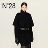 N°28 冬季无领羊毛毛呢中长款外套女士8855A1D635  商品缩略图2