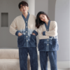 男女法兰绒家居服套装 | 厚实保暖防风 抗寒锁温 软软糯糯温暖整个冬季 多种款式任选 商品缩略图1