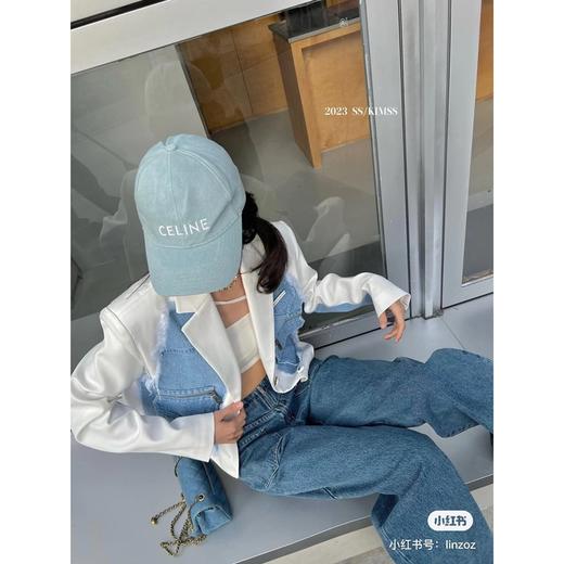 c*eline高品帽子大团字母刺绣系列棒球帽 商品图1