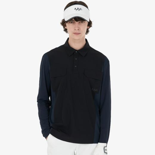 Apc家早秋男士拼接长袖气质干练轻盈有型腔调法式简约时尚M125131 商品图2