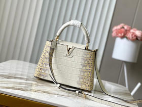 秋冬特惠💰1600 渠道级LV 新品 te级LV N93163/M48865喜马拉雅鳄鱼纹