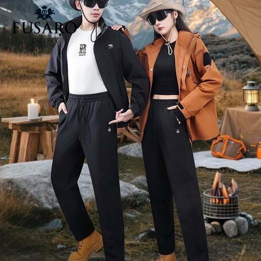 FUSARO意大利百年品牌【90白鸭绒情侣款羽绒裤 】外层防水，防污，拒油，省心守护，轻薄保暖有型不臃肿 商品图2