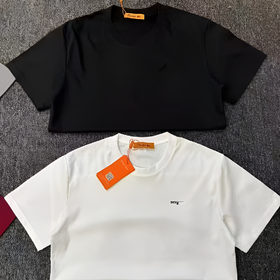 B*家 比夏季男士 休闲 简约 圆领短袖T恤  透气吸汗排湿