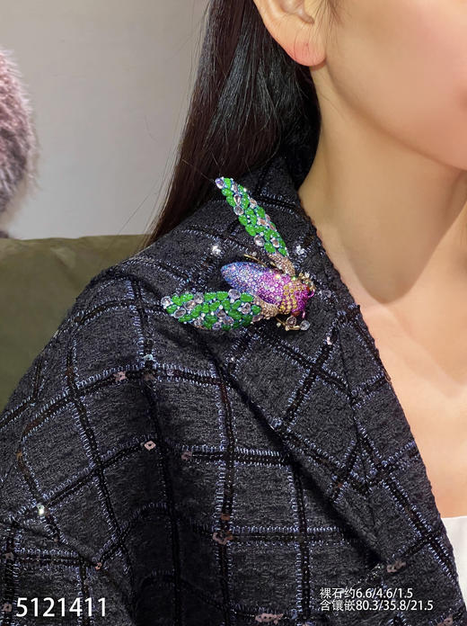 5121411，蝉胸针。具体价格微信咨询 商品图4
