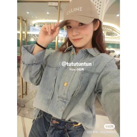 c*eline高品帽子大团字母刺绣系列棒球帽 商品图7