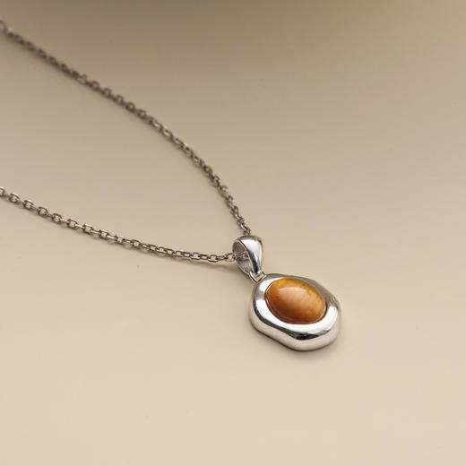 【微信专享款】ARSIS｜秘密花园系列 虎眼纳财吊坠项链 商品图10