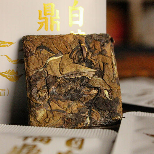 鼎茗荟丨枯荷闻雨 寿眉 福鼎白茶 2017年 80g（4g*20袋）盒装 商品图3