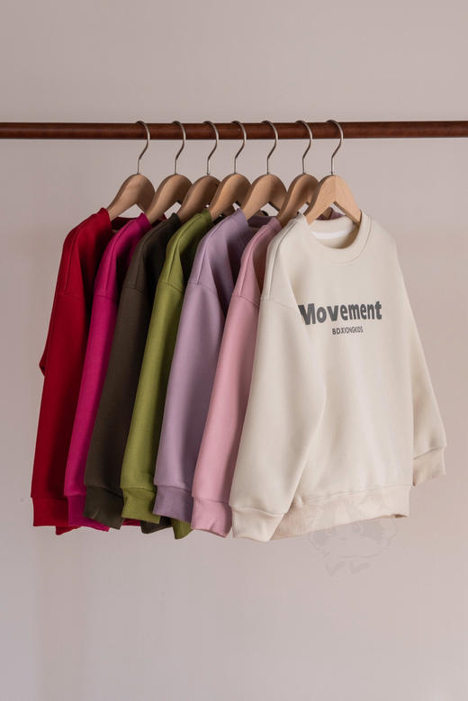 【57.8任选2件】贝叮熊奥粒绒休闲潮童卫衣 商品图3