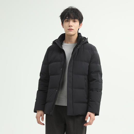 男士6188短款商务休闲羽绒服 甄选90白鸭绒（常熟羽绒服工厂购） 商品图0