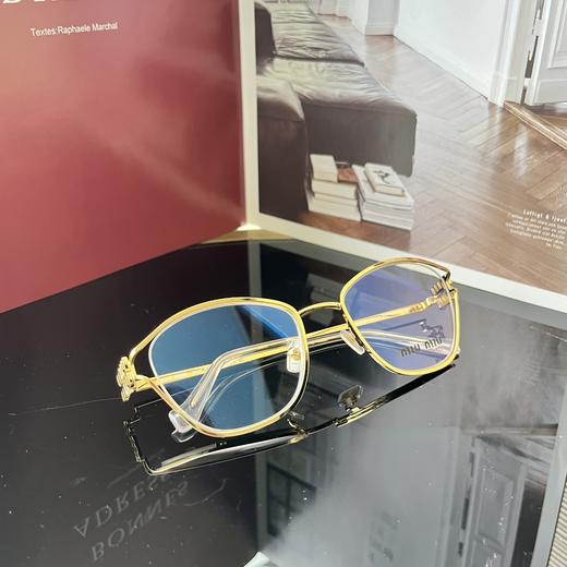 MIU家 轻便舒适 不规则形 光学镜架 男女同款情侣款 商品图14