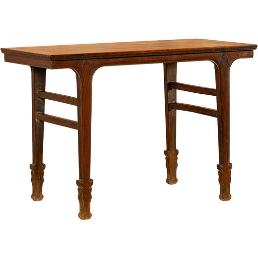 清	黄花梨插肩榫画案 商品图5