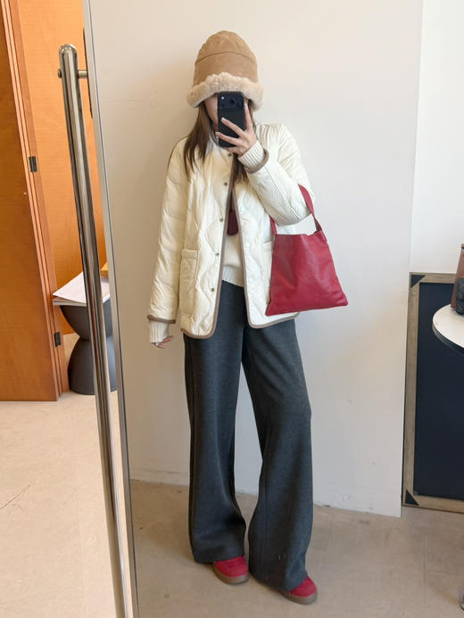 2511313   保暖小直筒 休闲糯米裤，软糯糯 商品图4