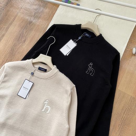 哈吉斯2025秋冬质感之选两色羊毛衫 商品图1