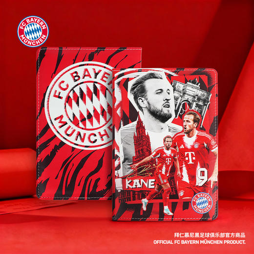 【官方正版】拜仁足球俱乐部丨球员肖像笔记本球迷文具周边 商品图0