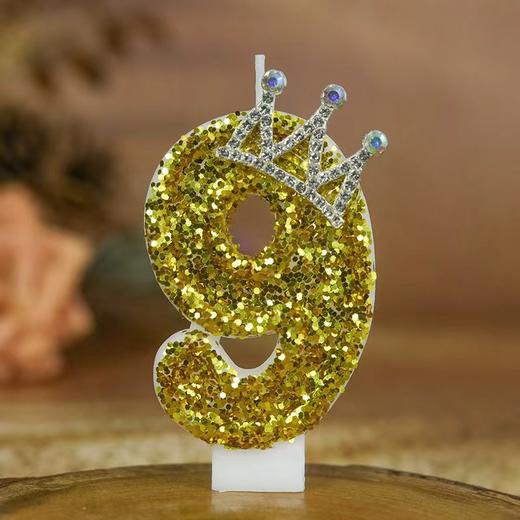 镶钻皇冠数字蜡烛-仅支持与下午茶、蛋糕一起购买配送【蛋糕配件】 商品图10