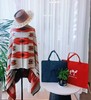 金柔·艾德莱斯披肩（红/蓝）70*200  民族风百搭围巾披肩 商品缩略图1
