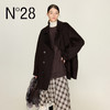 N°28 秋冬山羊绒毛呢外套绳收腰显瘦呢子大衣 8855A1D596  商品缩略图1