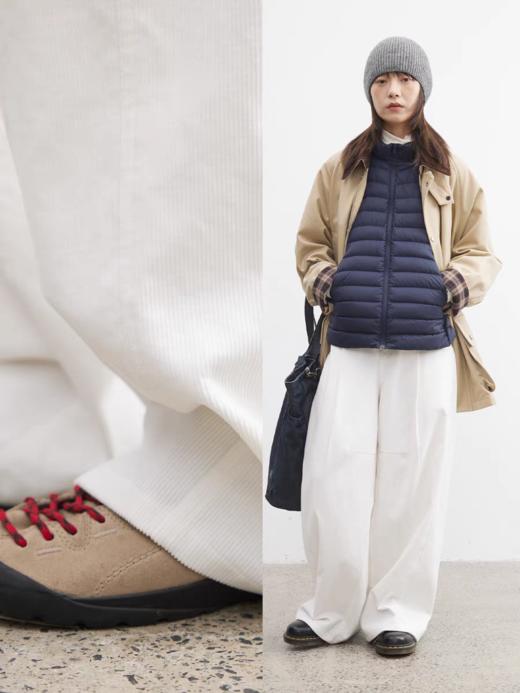 步履不停/5D43168C/灯芯绒直筒宽松长裤 商品图2