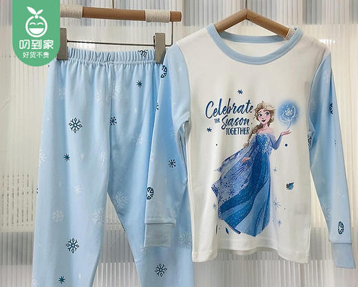Disney迪士尼儿童保暖套装（冰雪艾莎+彩色米妮）/2套（160码，适合40-50kg）补单专用 商品图1