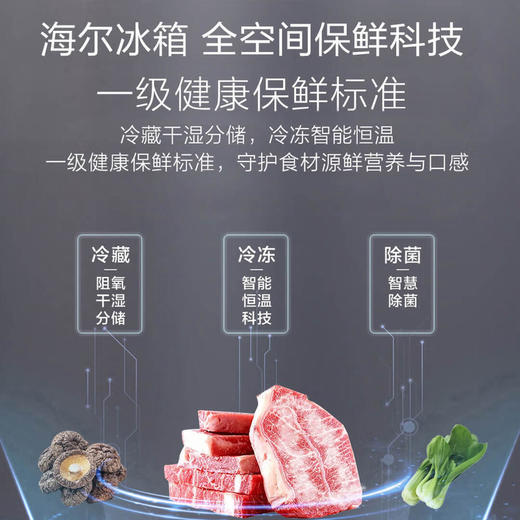 海尔（Haier）冰箱 BCD-552WGHTD14XNU1 商品图2