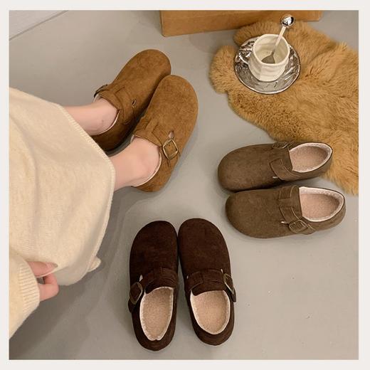 leos viti加绒勃肯鞋 | 一脚蹬设计 加绒保暖 上脚舒适 柔软轻便 商品图0