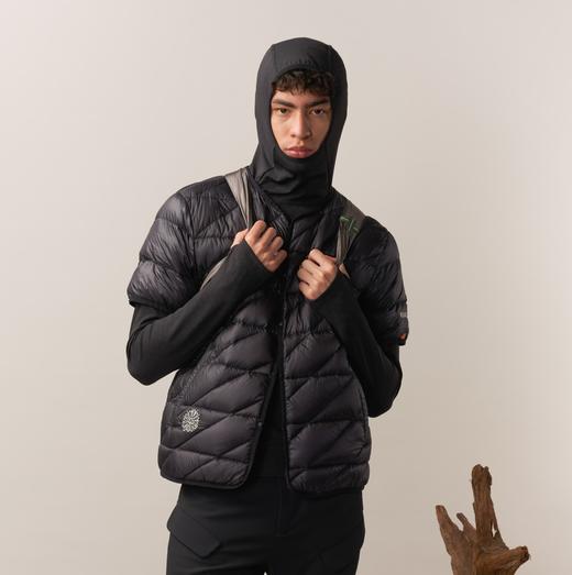 PACIFIC短袖羽绒服轻量保暖鹅绒排骨马甲外套UPPERVOID二普纬度 商品图3