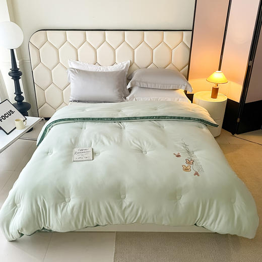 minmin潘帕斯羊绒被被子被芯 四季可用子母被 商品图9