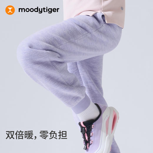 男士吸汗运动风加绒直筒休闲裤春季舒适宽松长裤54511308【专属】 商品图3